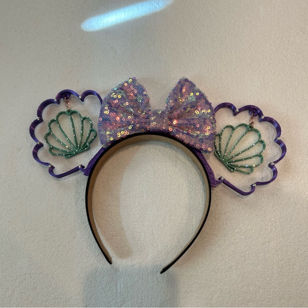 Disney Purple and Green Sequin Headband - Picture 5 of 6